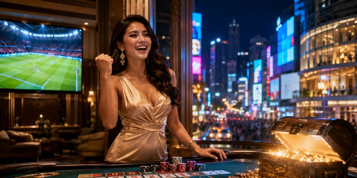Pemain baccarat Kuala Lumpur menikmati pengalaman kasino mewah gaya Melayu dalam suasana VIP